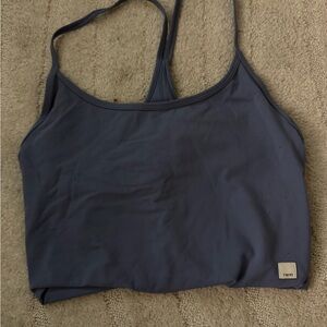 Vuori Deep blue Strappy Tank